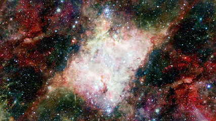 Wall Mural - space many light years far away. elements of this image furnished by nasa