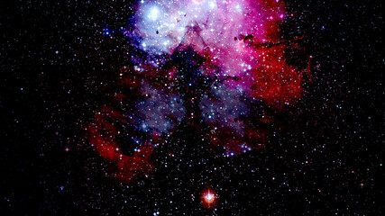 Wall Mural - Galaxy about 23 million light years away. Elements of this image furnished by NASA