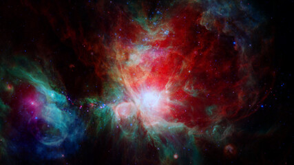 Wall Mural - beauty of universe. elements of this image furnished by nasa