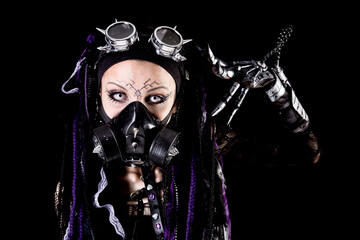 Canvas Print - cyber goth