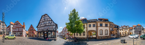 Cuadros en Lienzo Marktplatz, Lauterbach, Hessen, Deutschland