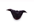 View of black water caltrop water chestnuts shaped like bats (buffalo, bat, devil pod, ling, lin kok, ling kio, mustache nut)