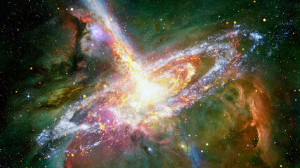 Wall Mural - pulsar highly magnetized neutron star. elements of this image furnished by nasa