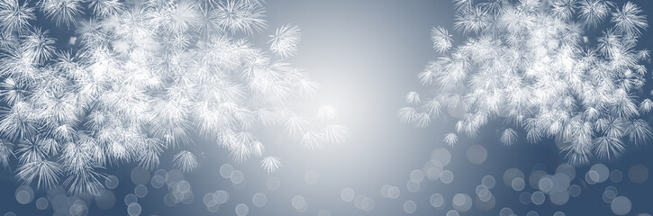 Wall Mural - gray festive banner with white fireworks. noble fireworks background for congratulations and invitat