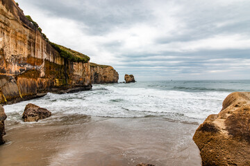 Sticker - Tunnel beach, New Zealand