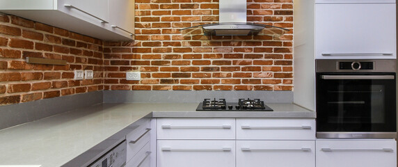 modern kitchen interior