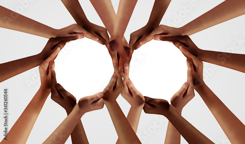 Fotografía Group Unity And Diversity