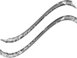 © miloje - Vector Print Textured Tire Track . Design Element . Car tread silhouette . Mud splash grunge texture