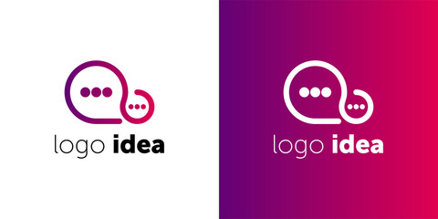 Wall Mural - Creative Team Work Concept Logo Design Template. logo idea