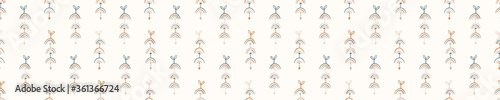 Fotografía Seamless background rainbow mobile banner