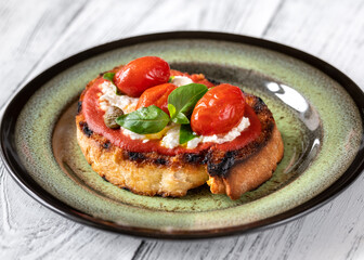 Canvas Print - Italian Bruschetta