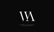 WA ,AW ,W,A  Abstract Letters Logo Monogram
