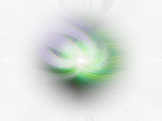 Wall Mural - colorful fractal abstract fiber circle background