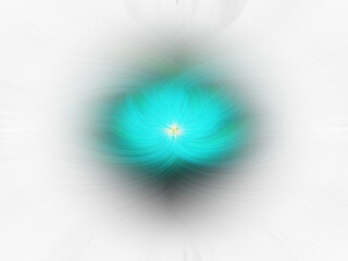 Wall Mural - colorful fractal abstract fiber circle background