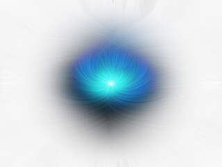 Wall Mural - colorful fractal abstract fiber circle background