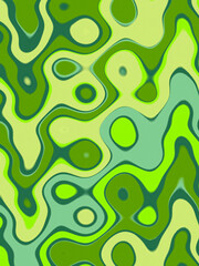 Wall Mural - yellow abstract graphic elements. dynamic colored shapes and lines. banners and templates with flowi