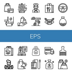 Poster - eps icon set