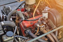 Old Car Engine
