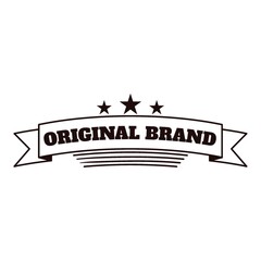 Sticker - Original brand banner