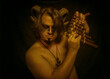 Faun with panflute