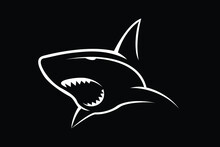 Simple Design Of Attacking Shark