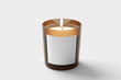 canvas print picture - Candle mockup