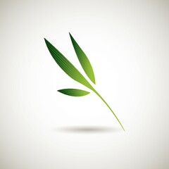 Poster - Leaf icon