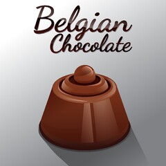 Wall Mural - Belgian chocolate