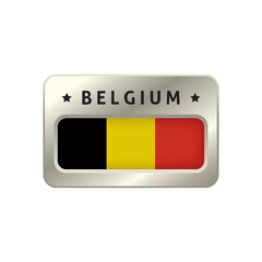 Sticker - Belgium label