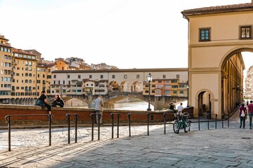 Firenze centro in estate, Florence city centre