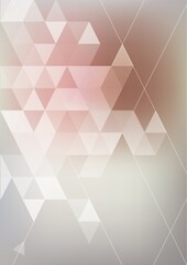 Poster - Faceted background