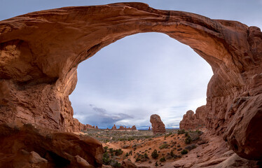 Wall Mural - Double Arch Vista