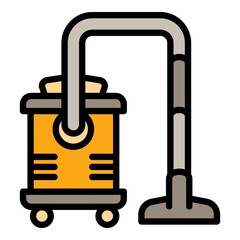 Poster - Professional vacuum cleaner icon. Outline professional vacuum cleaner vector icon for web design isolated on white background