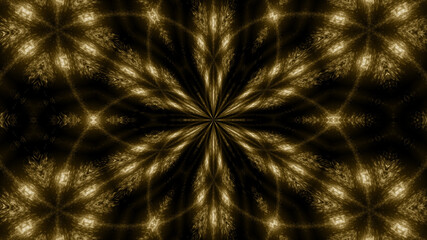 Wall Mural - Abstract kaleidoscope background. Luxury particles.Glittering Bokeh Glamour Abstract Background.