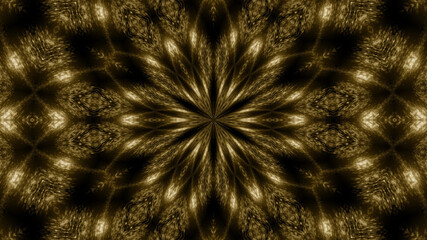 Wall Mural - Abstract kaleidoscope background. Luxury particles.Glittering Bokeh Glamour Abstract Background.