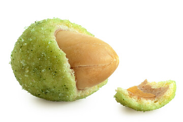 Wasabi coated peanut