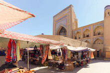 Old Spice Market In Central Asia
