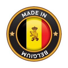 Sticker - Belgium badge