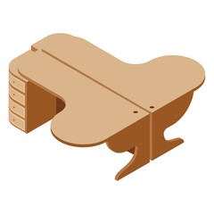 Sticker - Isometric table