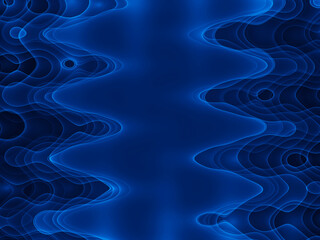 Wall Mural - blue abstract graphic elements. dynamic colored shapes and lines. banners and templates with flowing