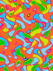 Wall Mural - red abstract graphic elements. dynamic colored shapes and lines. banners and templates with flowing 