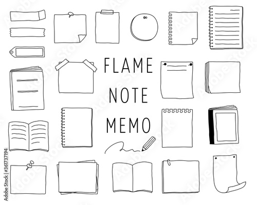 手書きのノートやメモのフレームのセット 枠 飾り おしゃれ Stock Vector Adobe Stock 手書きのノートやメモのフレームのセット 枠 飾り おしゃれ Stock Vector Adobe Stock