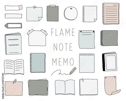 手書きのノートやメモのフレームのセット 枠 飾り おしゃれ Stock Illustration Adobe Stock 手書きのノートやメモのフレームのセット 枠 飾り おしゃれ Stock Illustration Adobe Stock