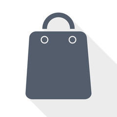 Poster - Sale bag flat design vector icon