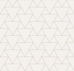 repeat modern graphic triangle tile pattern. repetitive east vector geo deco texture. seamless fabri