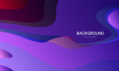 Poster - Abstract background vector illustration. Colorful geometric shapes composition.