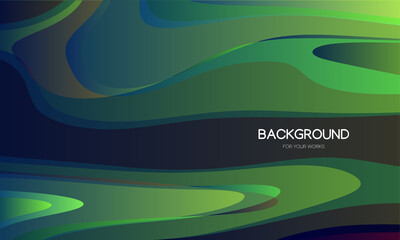 Poster - Abstract background vector illustration. Colorful geometric shapes composition.