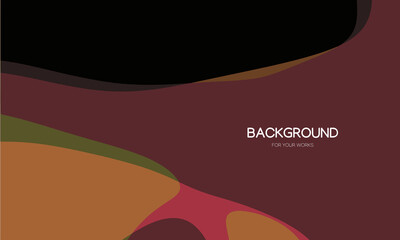 Poster - Abstract background vector illustration. Colorful geometric shapes composition.