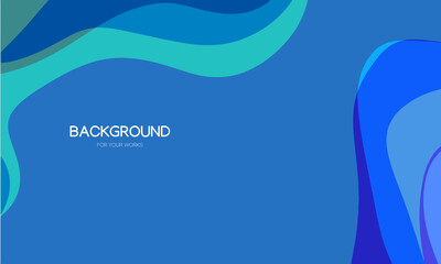Poster - Abstract background vector illustration. Colorful geometric shapes composition.