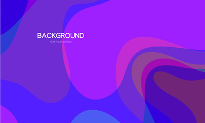 Poster - Abstract background vector illustration. Colorful geometric shapes composition.